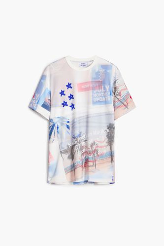 American Magic printed T-shirt - L - Desigual - Modalova