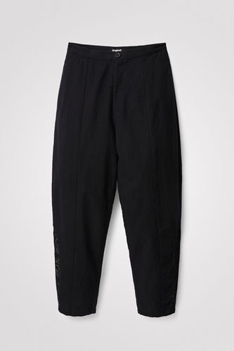 Rustic baggy trousers - BLACK - S - Desigual - Modalova