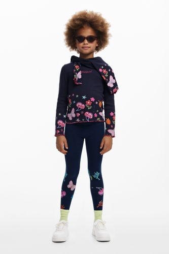 Legging mariposas - BLUE - M - Desigual - Modalova