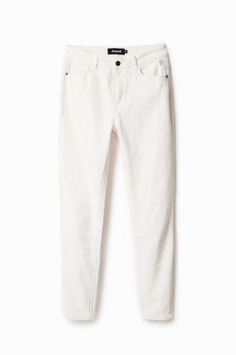 Skinny ankle jeans - WHITE - 36 - Desigual - Modalova