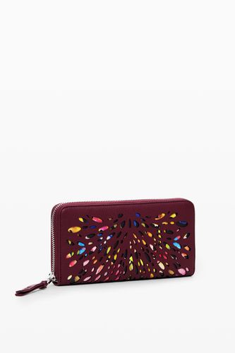 Large perforated wallet - U - Desigual - Modalova