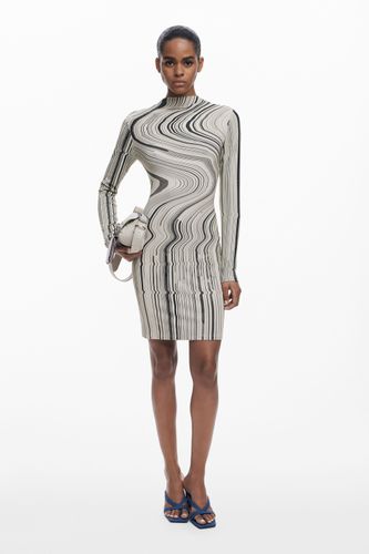 Vestido rayas onduladas - XS - Desigual - Modalova