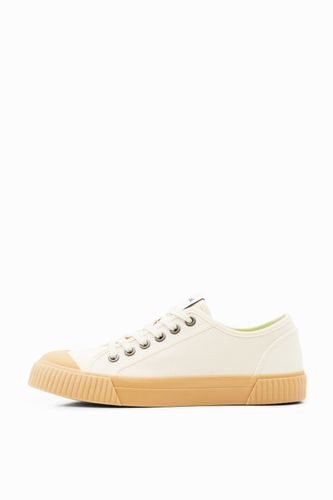 Sneakers bajas canvas - WHITE - 44 - Desigual - Modalova