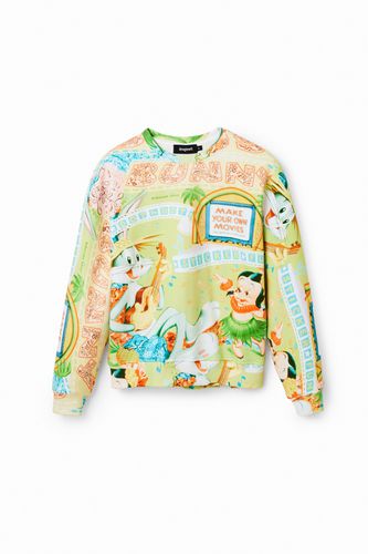 Sudadera películas Bugs Bunny - S - Desigual - Modalova