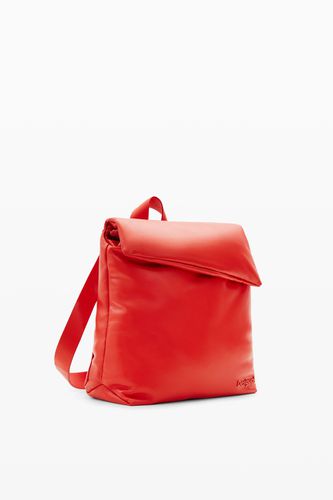 Small leather backpack - ORANGE - U - Desigual - Modalova