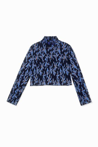 Jersey punto cuello alto - BLUE - L - Desigual - Modalova