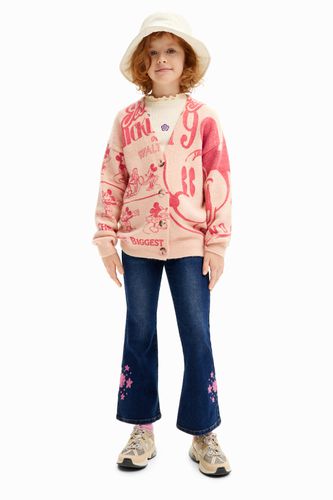 Cárdigan Mickey Mouse - RED - 3/4 - Desigual - Modalova