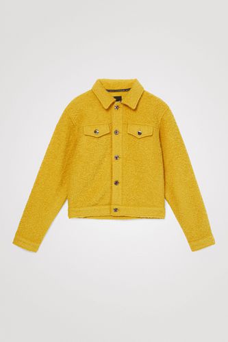 Wool trucker jacket - YELLOW - XL - Desigual - Modalova