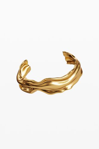 Brazalete irregular baño oro Zalio - U - Desigual - Modalova