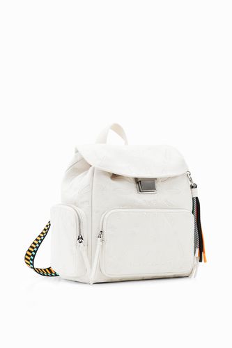Midsize Swiss-embroidery backpack - - U - Desigual - Modalova