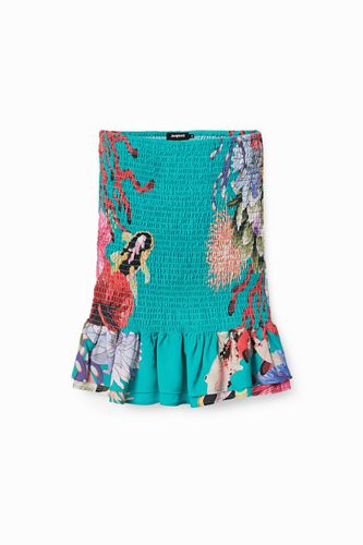 Sustainable coral miniskirt - - XL - Desigual - Modalova