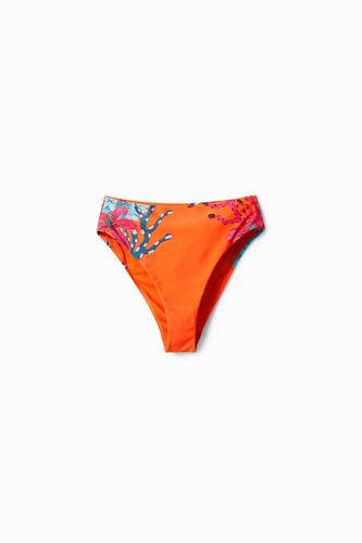 Coral bikini bottoms - ORANGE - M - Desigual - Modalova