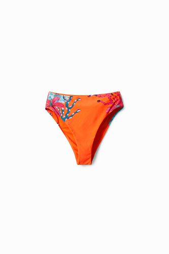 Coral bikini bottoms - ORANGE - XS - Desigual - Modalova