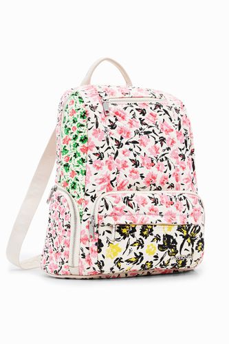 M floral canvas backpack - - U - Desigual - Modalova