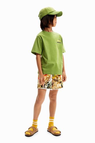 Camiseta limón reptil - Desigual - Modalova