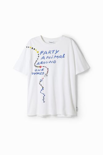 Camiseta - WHITE - XXL - Desigual - Modalova