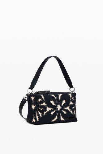 S bag with flowers - BLACK - U - Desigual - Modalova