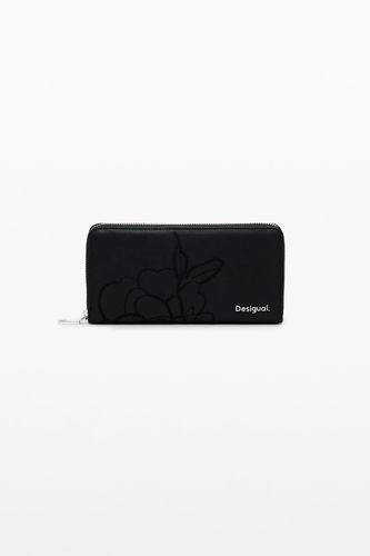 Faux leather wallet - BLACK - U - Desigual - Modalova