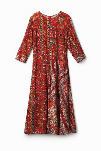 Ethnic print viscose dress - - M - Desigual - Modalova