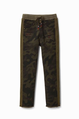 Camouflage jogger trousers - - S - Desigual - Modalova