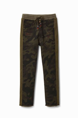 Camouflage jogger trousers - - XS - Desigual - Modalova