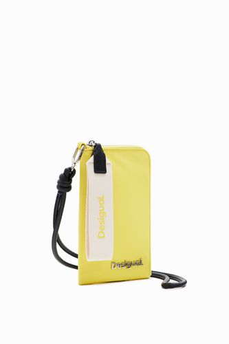 L nylon phone pouch - YELLOW - U - Desigual - Modalova