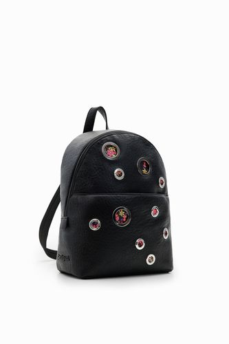 Mochila pequeña círculos - Desigual - Modalova