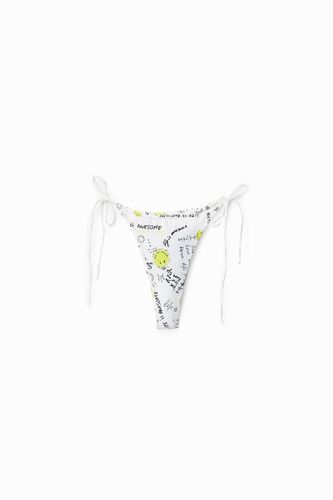 Smiley® bikini bottoms - WHITE - L - Desigual - Modalova