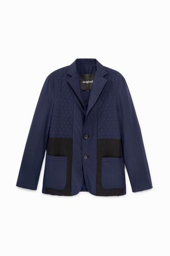 Casual padded blazer - BLUE - 50 - Desigual - Modalova