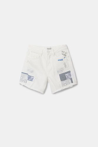 Pantalón short patch - Desigual - Modalova