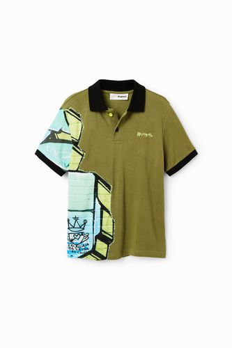 Graffiti short-sleeve polo shirt - 5/6 - Desigual - Modalova