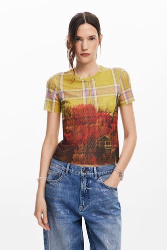 Camiseta tul estampado - Desigual - Modalova