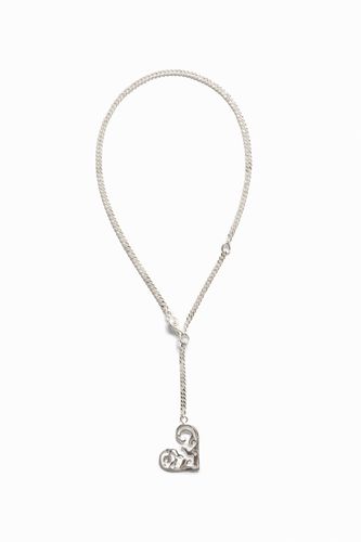 Zalio silver plated small heart necklace - - U - Desigual - Modalova