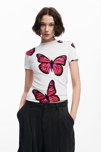 Butterfly T-shirt - WHITE - M - Desigual - Modalova