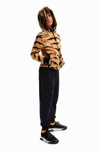 Sudadera capucha tigre - Desigual - Modalova