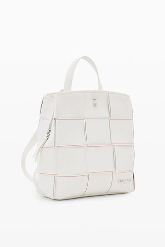 S woven backpack - WHITE - U - Desigual - Modalova