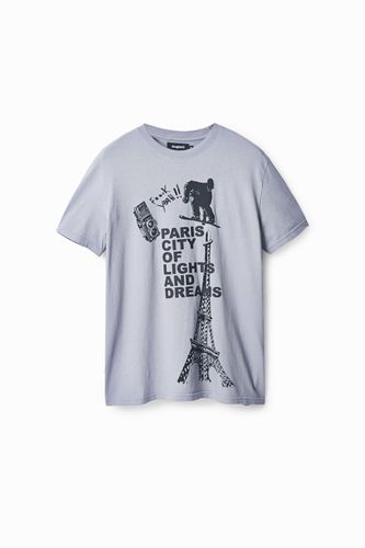 Eiffel Tower T-shirt - BLUE - S - Desigual - Modalova