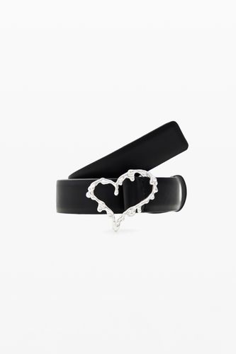 Zalio leather belt - BLACK - 85 - Desigual - Modalova