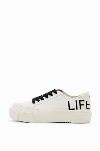 Sneakers plataforma Life is Awesome - Desigual - Modalova