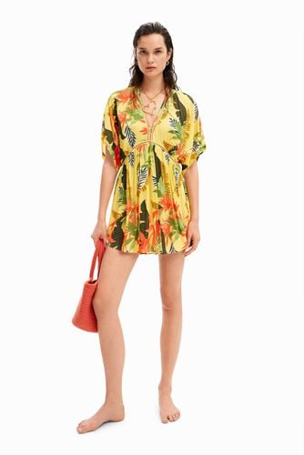 Tropical tunic dress - YELLOW - L - Desigual - Modalova