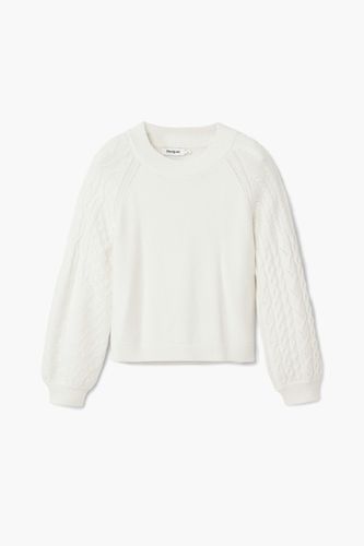 Pull manches texturées - Desigual - Modalova