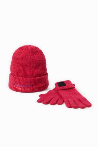 Gift pack of hat and gloves - - U - Desigual - Modalova