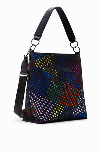 Large geometric bucket bag - U - Desigual - Modalova