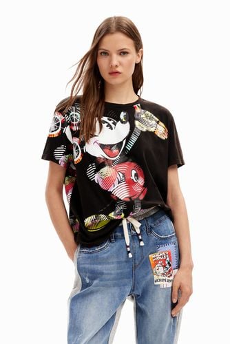 Arty Mickey Mouse T-shirt - - S - Desigual - Modalova