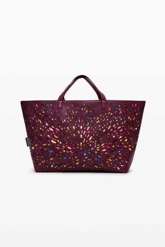 Bolsa de mano grande vidriera - U - Desigual - Modalova