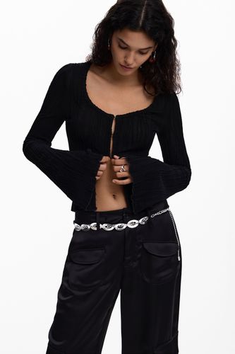 Camiseta corchetes lazada - L - Desigual - Modalova