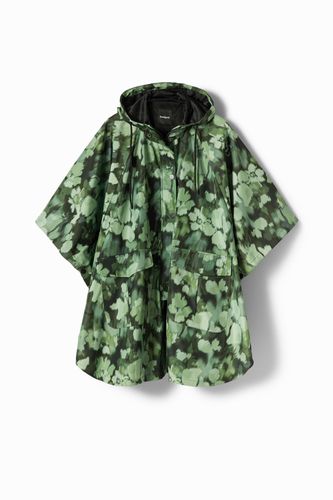 Chubasquero capucha camo - Desigual - Modalova