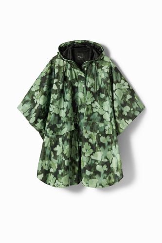 Hooded camo raincoat - GREEN - U - Desigual - Modalova