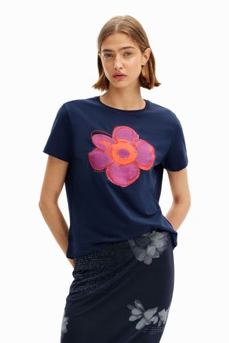 Flower illustration T-shirt - - M - Desigual - Modalova