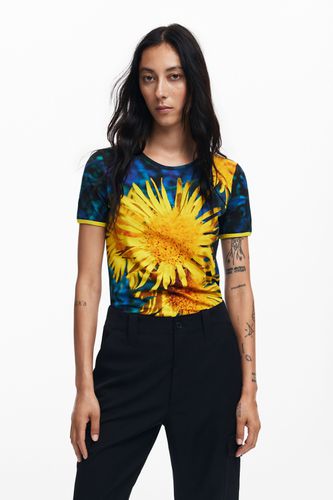 Sunflower T-shirt - BLUE - XS - Desigual - Modalova